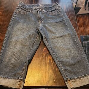 Riders by Lee Blue Cropped Jeans